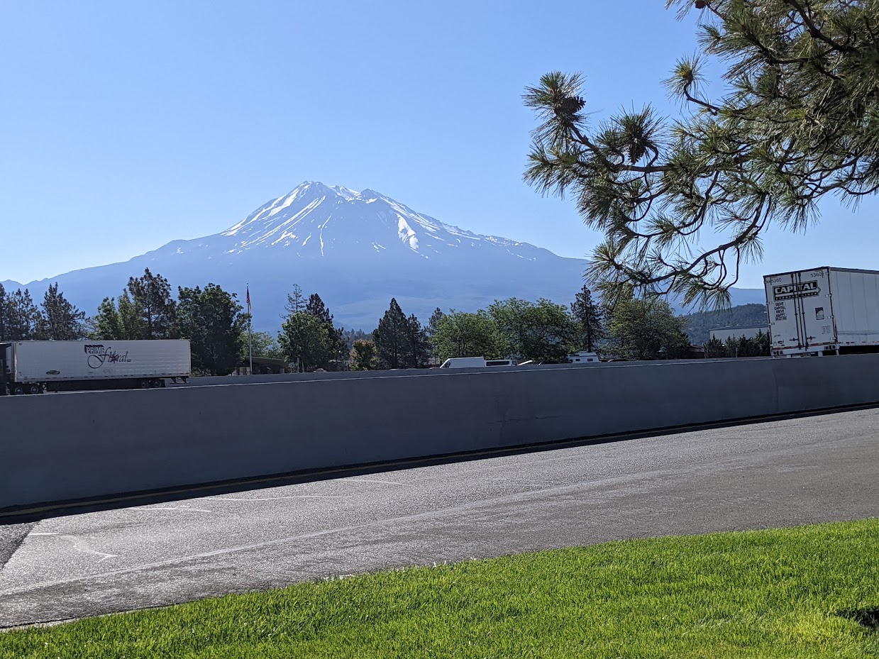 A photo from Weed rest area of Mt. Shasta